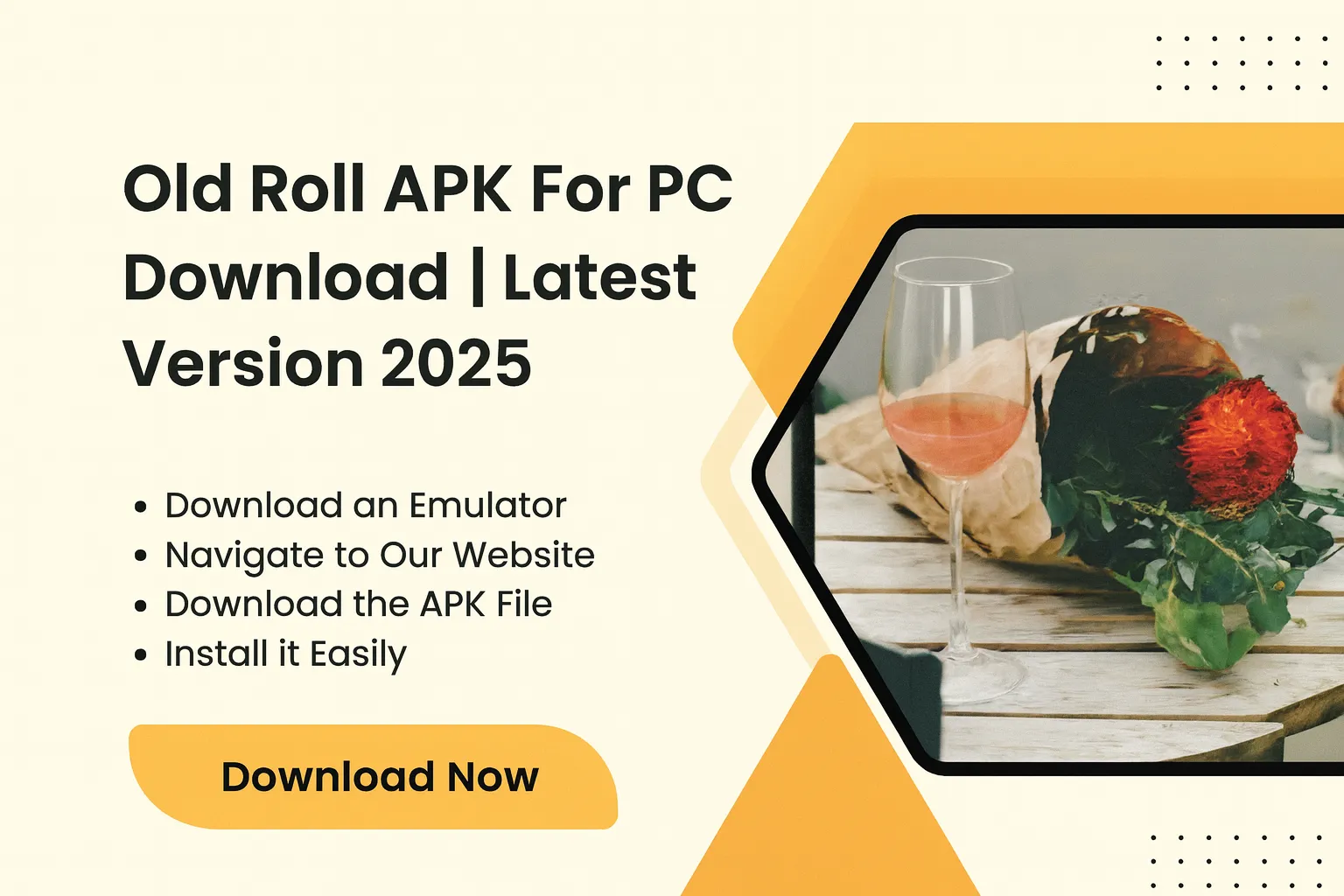 how to download and install old roll mod apk for pc