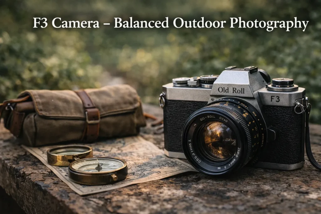 Review the Old Roll Outdoor Cameras Collection 6 F3 camera from Old Roll outdoor cameras showing balanced exposure and natural outdoor photography